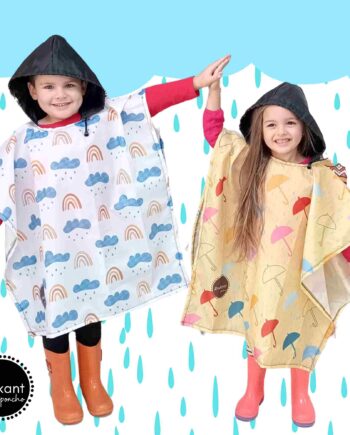Kiddies Raincoat Poncho 2 - 6 Years