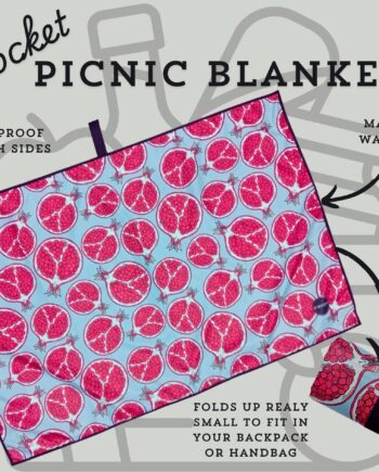 Medium Pocket Picnic Blanket 1.5m x 1.5m