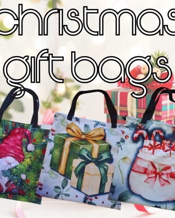 Reusable Christmas Gift Bags