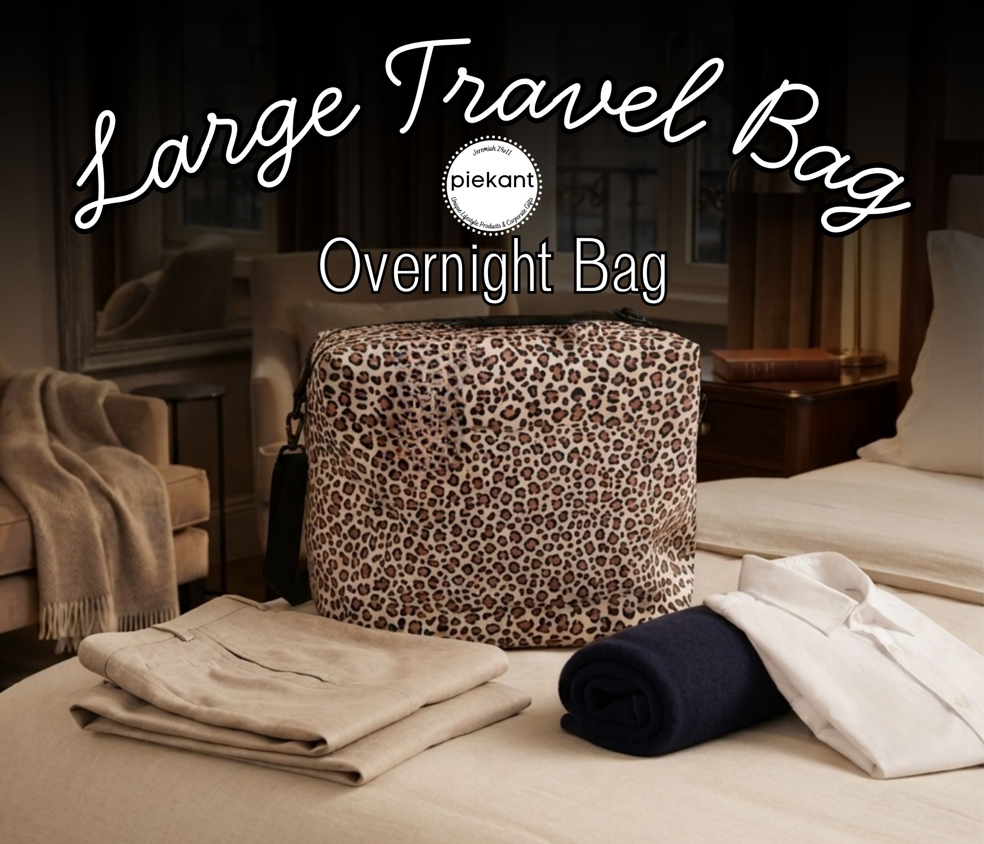 Large Travel Bag - Overnight Bag
